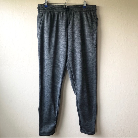 NWT-Adidas Ankle-Zip Fleece Jogger Pants Gray XL - Picture 8 of 10
